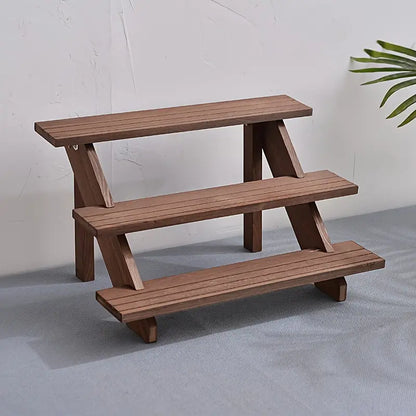 Bring nature indoors with this elegant natural wooden display riser-1